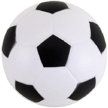 Антистресс "Kick off" белый/черный