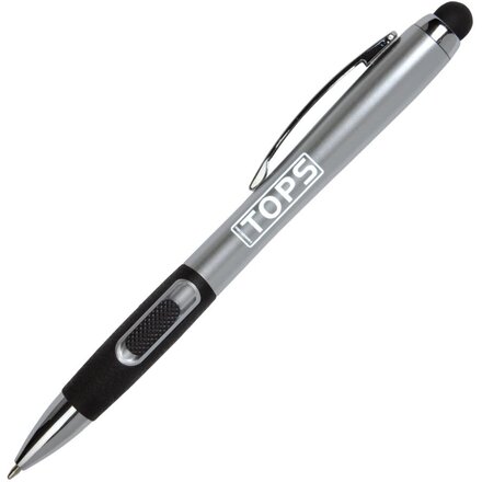 Ручка шариковая автоматическая "Lux Touch" серебристый