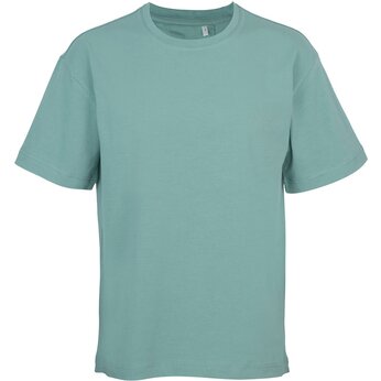 Футболка оверсайз «Vienna» унисекс , припылено-бирюзовый,  L