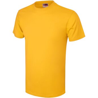 Футболка мужская "Heavy Super Club" 145-155, S, золотисто-желтый