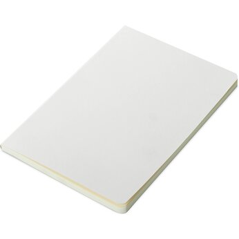 Блокнот "Wispy 2.0", гибкая обложка A5, 64 листа, белый