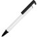 Ручка шариковая автоматическая-подставка "Кипер Q" белый/черный