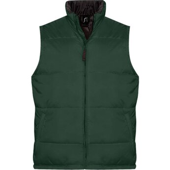 Жилет унисекс "Warm" 210, XL, глубокий зеленый