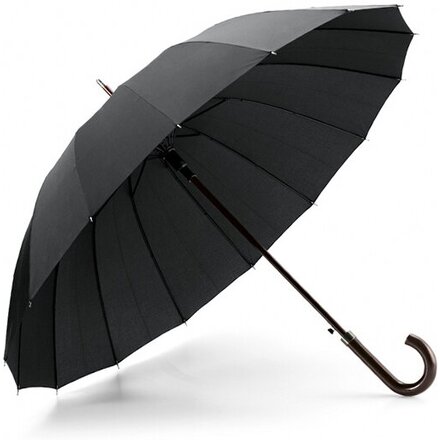 Зонт-трость "99136" черный