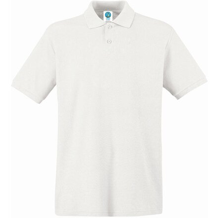 Рубашка-поло мужская "Apollo" 180, XXL, белый