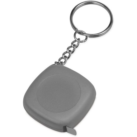 Брелок-рулетка 1м "Block", серый