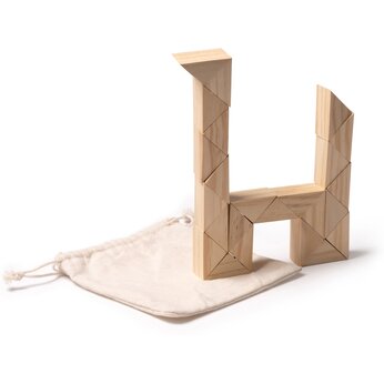 Деревянный пазл-головоломка NOKIT из 24 частей.