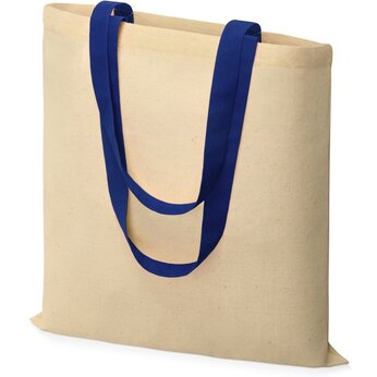 Сумка "Dakota", натуральный/ярко-синий