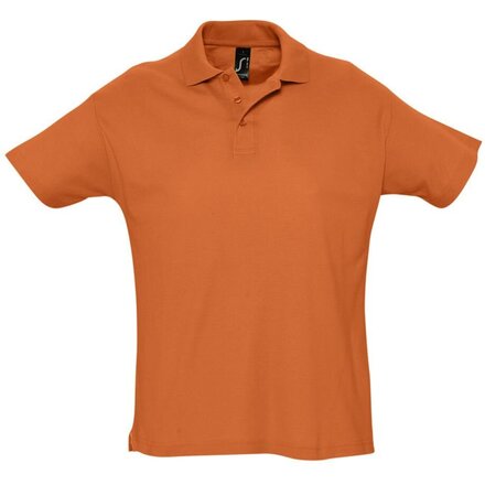 Рубашка-поло мужская "Summer II" 170, XXL, оранжевый