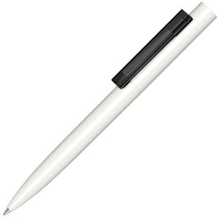 Ручка шариковая автоматическая "Headliner Polished Basic" белый/черный