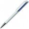 Ручка шариковая автоматическая "Flow BC CR" белый/светло-голубой
