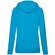 Толстовка женская "Lightweigh Hooded Sweat" 240, XL, с капюшоном, голубой лазурный