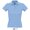 Рубашка-поло женская "People" 210, S, голубой