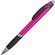 Ручка шариковая автоматическая "Turbo" розовый/черный/серебристый