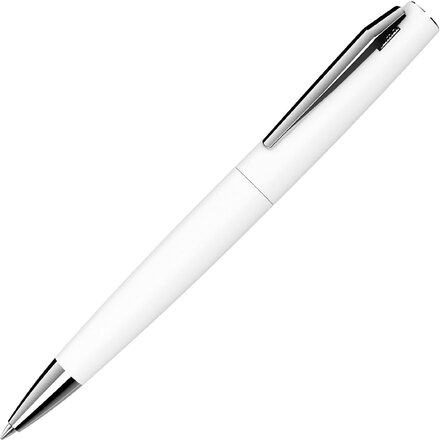 Ручка шариковая автоматическая "Soul" белый/серебристый
