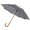 Зонт-трость "Радуга" серый