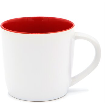 Кружка "Happy", белый/красный