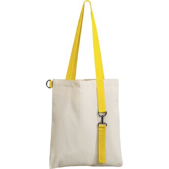 Сумка для покупок  "Superbag" с ремувкой "4sb", белый/желтый 102 C