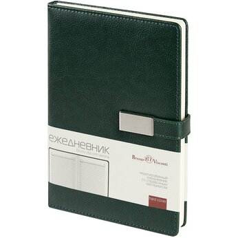 Ежедневник недатированный «Verona» A5, зеленый
