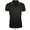 Рубашка-поло "Pasadena Men" 200, S, черный/лаймовый