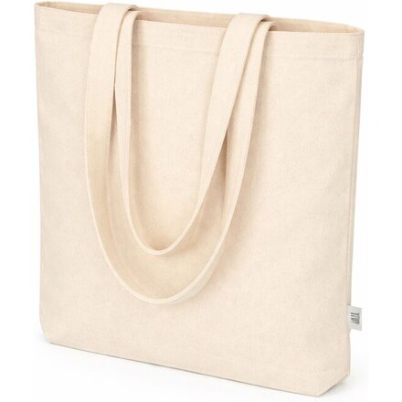 Сумка «Твил» из хлопка, 210 г/м2, натуральный