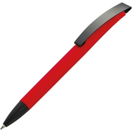 Ручка шариковая автоматическая "Brescia" красный/черный