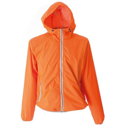 Ветровка мужская "Madeira Man" 65, XL, с капюшоном, оранжевый