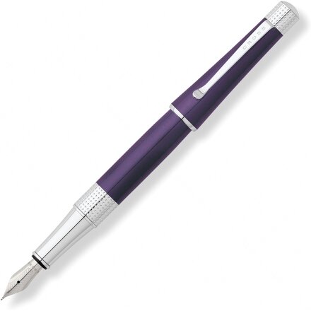 Ручка перьевая "Beverly" пурпурный/серебристый