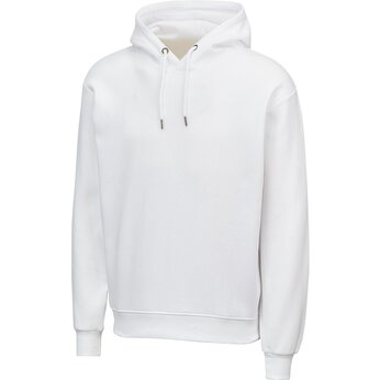 Толстовка с капюшоном «Lisbon» унисекс, белый,  M