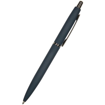 Ручка шариковая автоматическая "San Remo" темно-синий/серебристый