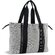 Сумка-шоппер женская BUGATTI Ambra, серо-черный цвет, хлопок/полиэстер, 45х10х34 см