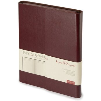 Ежедневник недатированный «Waltz» А5,  коричневый
