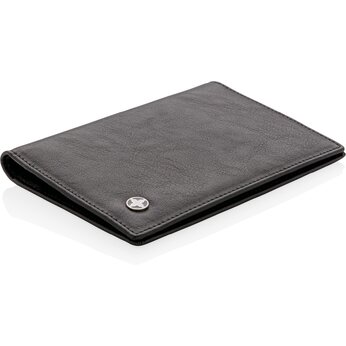 Обложка для паспорта "Swiss Peak" черный