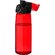 Бутылка для воды "Capri" прозрачный красный/черный