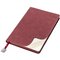 Ежедневник недатированный А5 "Flexy Nuba", бордовый, срез бордовый
