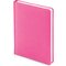 Ежедневник недатированный «Velvet» А6+,  розовый флуор