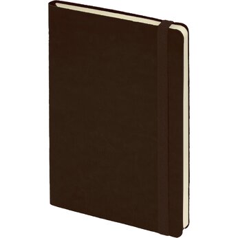 Ежедневник недатированный "Boomer" А5, темно-коричневый