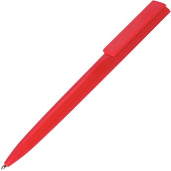 Ручка пластиковая шариковая "Taper Solid", матовый красный