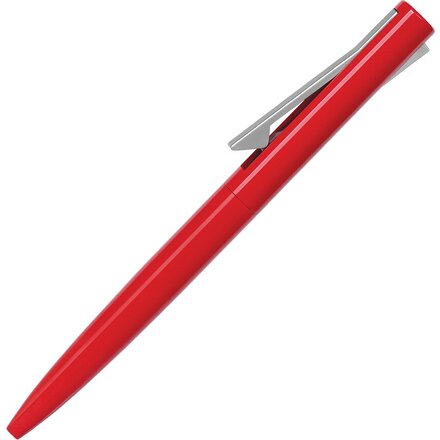 Ручка шариковая автоматическая "Samurai" красный/серебристый
