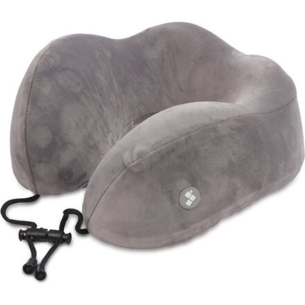 Подушка для путешествий с эффектом памяти Мемо "Bluewinder" Grey