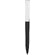 Ручка шариковая автоматическая "Zorro" черный/белый