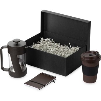 Подарочный набор «BeanBox» коричневый/черный