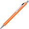 Ручка шариковая автоматическая "Straight Si" оранжевый/серебристый