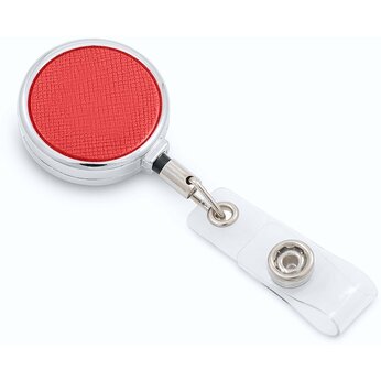 Ретрактор металлический "Favor", красный