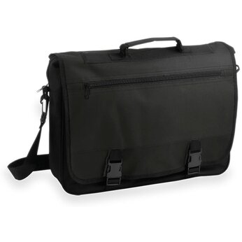 Сумка-кейс для документов "VERSE" на ремне, черный