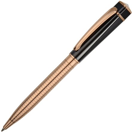 Ручка шариковая "30094" золотистый/черный