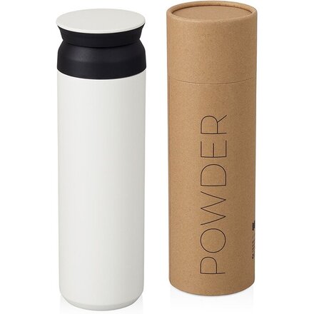 Вакуумный термос "Powder" 500 мл, тубус, белый