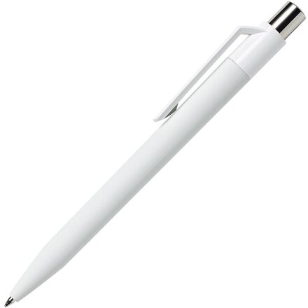 Ручка шариковая автоматическая "Dot GOM CB CR" софт-тач, белый