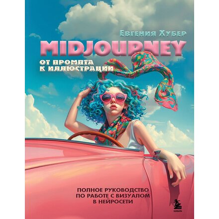 Книга "Midjourney: от промпта к иллюстрации. Полное руководство по работе с визуалом в нейросети"