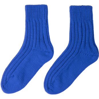 Носки подарочные "НАСВЯЗИ©", ярко-синий